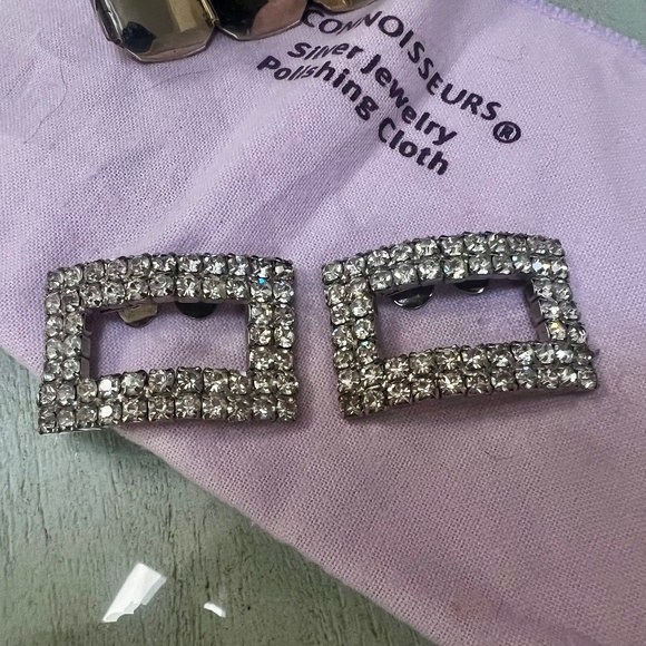 Accessories - Vintage Rhinestone Shoe Clips